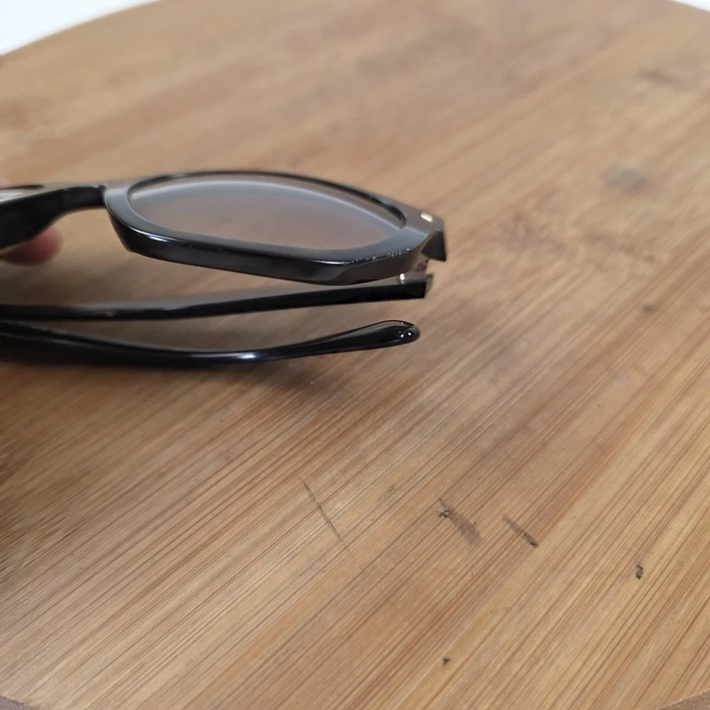 Prada SPR 16V Sunglasses Womens Brown Tortoise Brown Butterfly Tinted Italy - Picture 11 of 16